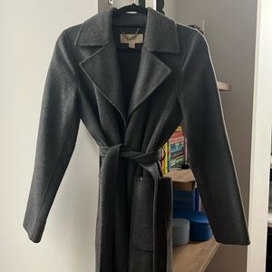 NEVER WORN Michael Kors Winter Bathrobe Coat with tie